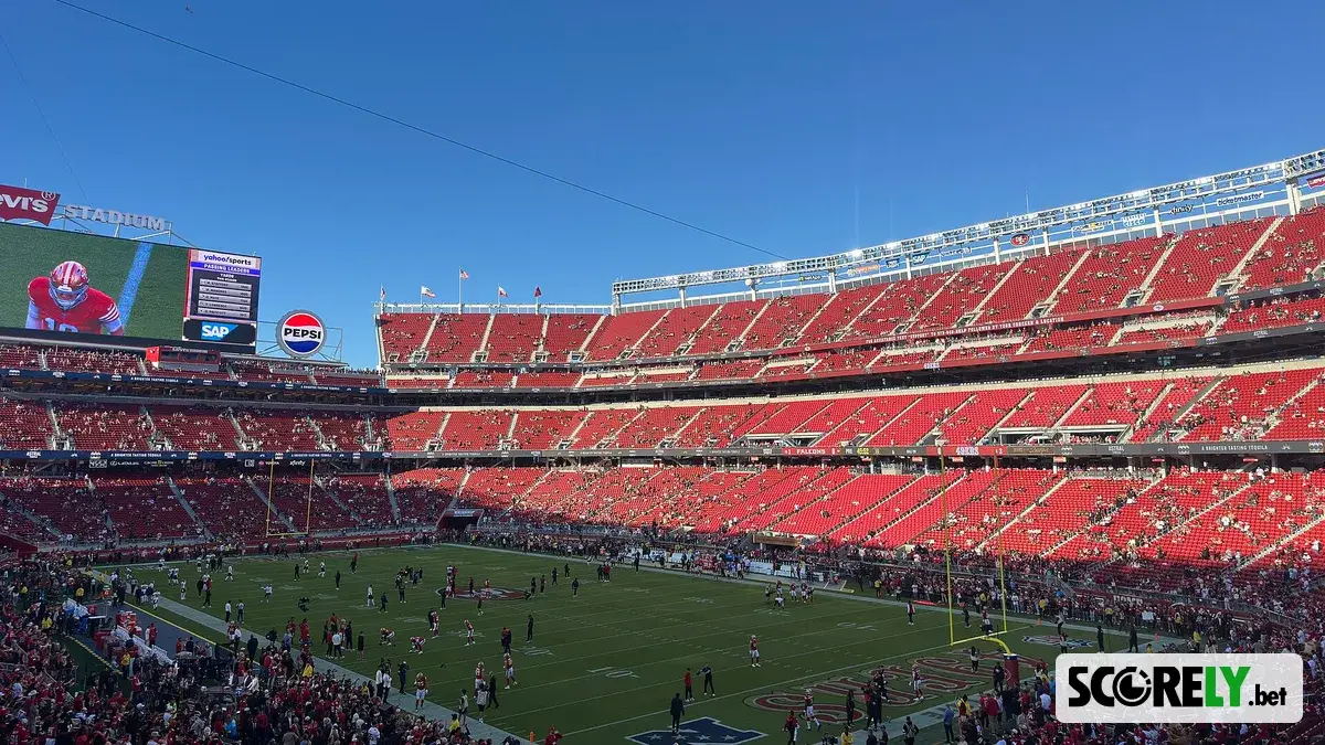 Vista panorámica del Levi's Stadium durante un partido de los 49ers (file photo)