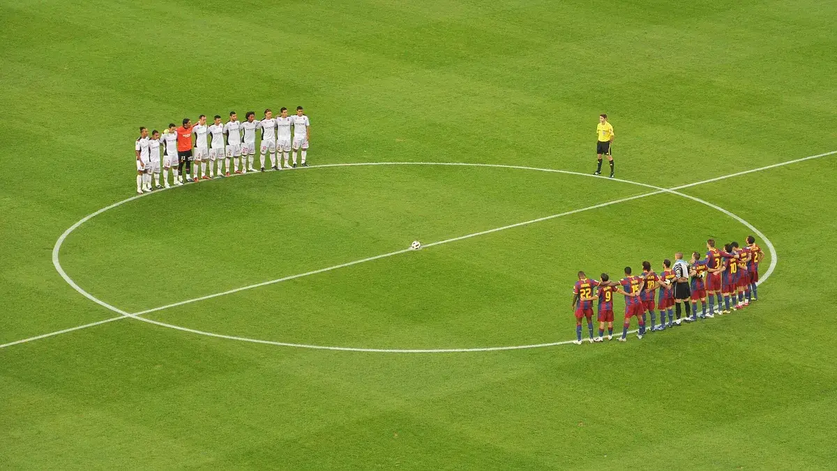 El Camp Nou antes de un partido de Liga del Barcelona