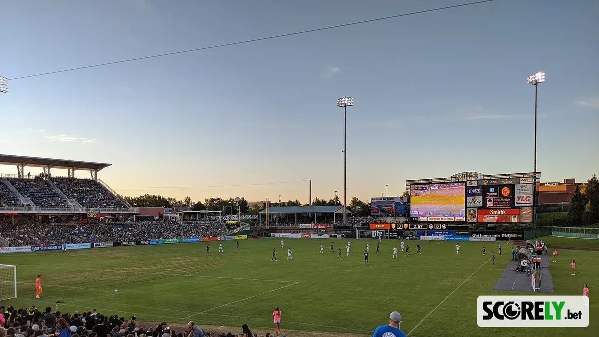 New Mexico United v. LA Galaxy II at Isotopes Park on 17 August 2019 (file photo)