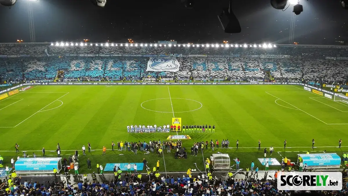 Millonarios vs Nacional El Campin 2016 (foto de archivo)