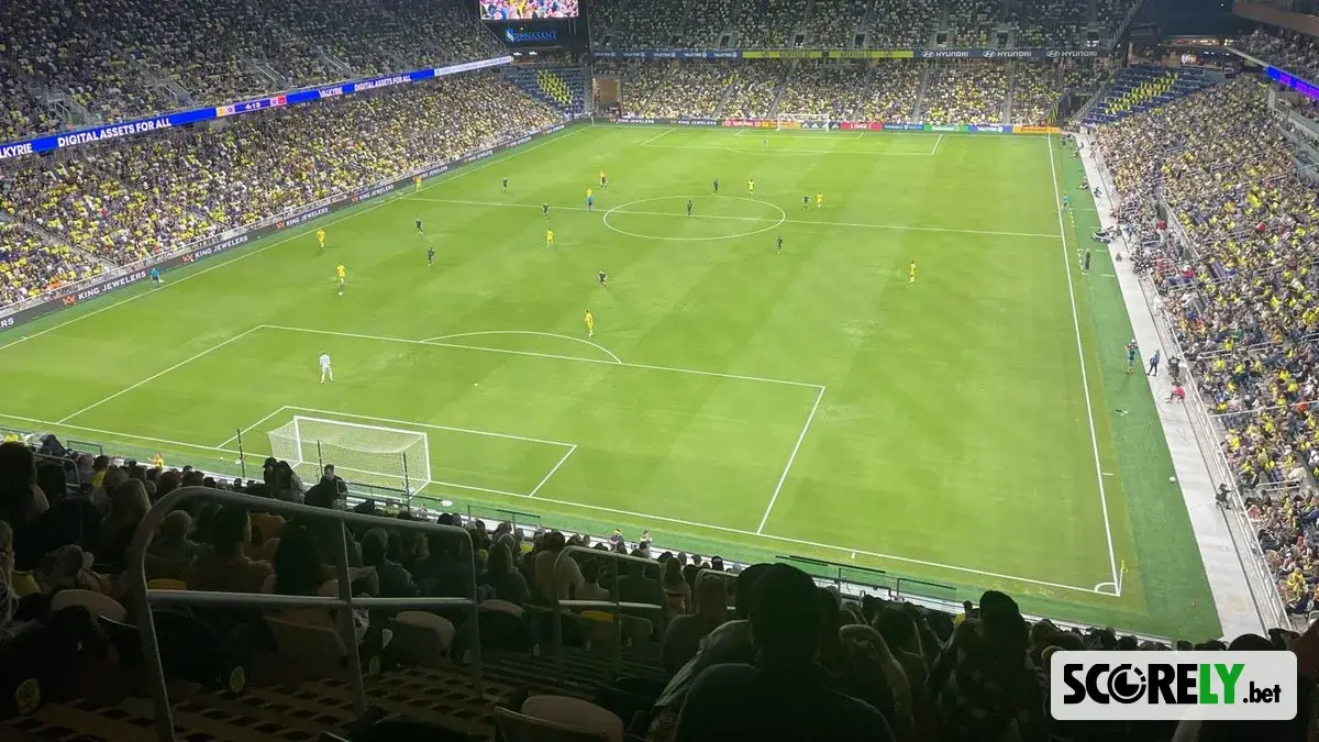 Vista panorámica del Geodis Park durante un partido de Nashville SC (file photo)