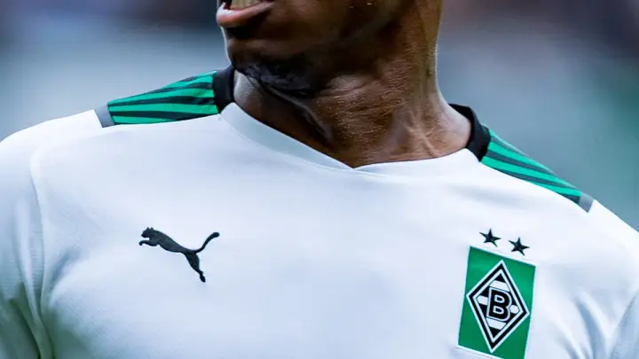 Breel Embolo during a Bundesliga match