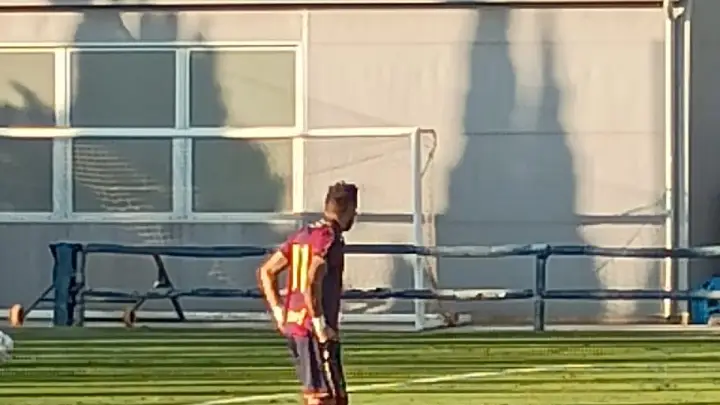 José Luis Morales con el Levante en la pretemporada de 2025