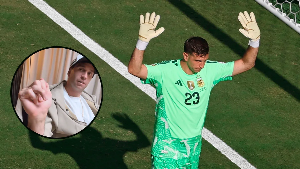 Dibu Martínez confiesa que jugó el Mundial 2026 lesionado
