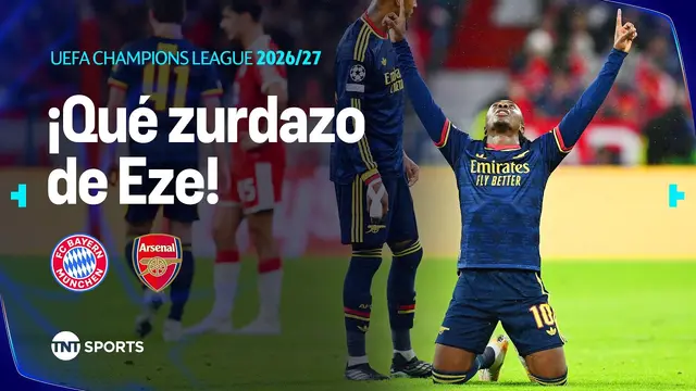 ¡GRAN GOL DE EBERECHI EZE! I BAYERN MÚNICH VS ARSENAL I JORNADA 3 I UEFA CHAMPIONS LEAGUE