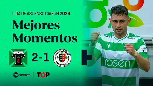 Compacto TOP | 🟢⚪ Dep. Temuco 2 - 1 ⚪🔵 Dep. Santa Cruz | Liga de Ascenso Caixun 2026 - Fecha 27