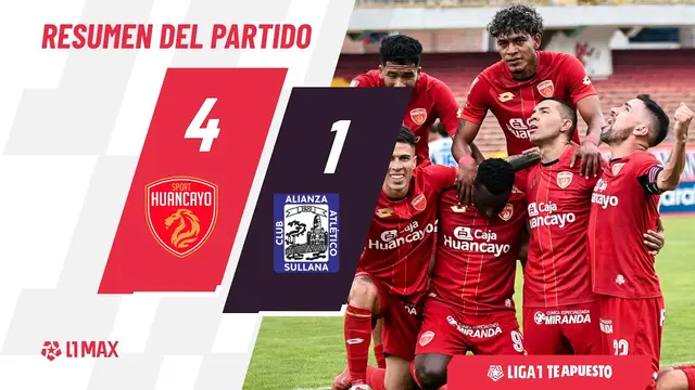 Sport Huancayo 4-1 Alianza Atlético: resumen de hoy, mejores jugadas y goles | #Liga1TeApuesto2026