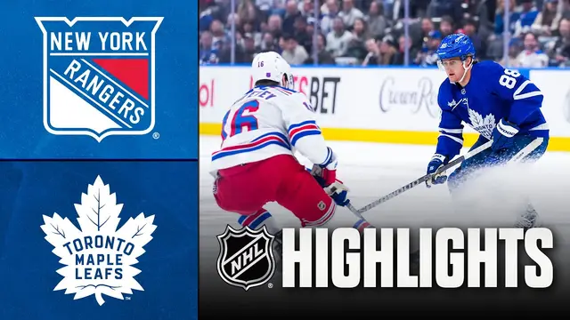 Rangers vs. Maple Leafs | NHL Highlights | Oct 22, 2026