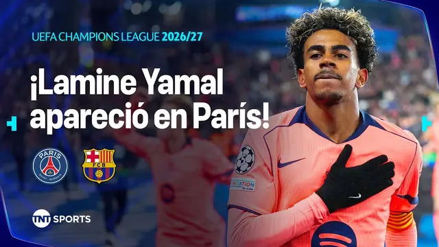 ¡GRAN DEFINICIÓN Y GOL DE LAMINE YAMAL! I PSG VS BARCELONA I JORNADA 3 I UEFA CHAMPIONS LEAGUE