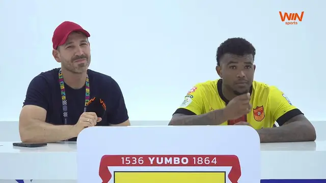 Rueda de prensa de Bogotá tras su partido con Orsomarso