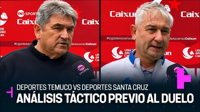 Emiliano Astorga y Dalcio Giovagnoli en la previa al partido -  Liga de Ascenso Caixun 2026
