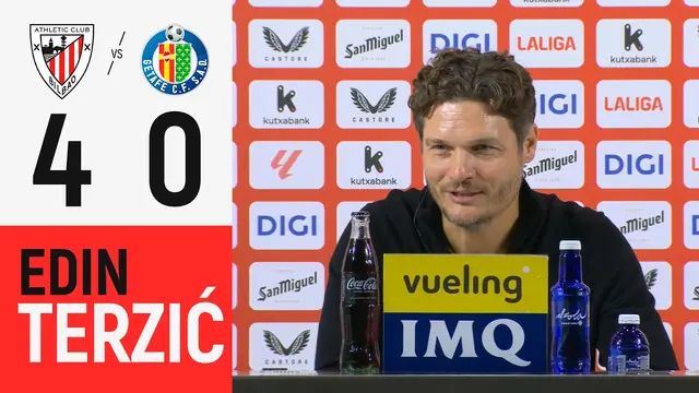 Edin Terzić | Athletic Club 4-0 Getafe CF | LaLiga 2026/27 J10