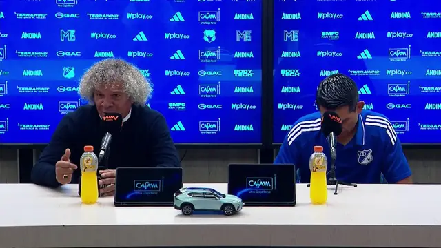 Rueda de prensa de Millonarios tras su partido con Jaguares