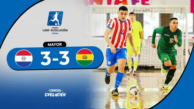 PARAGUAY vs. BOLIVIA | HIGHLIGHTS | CONMEBOL LIGA EVOLUCIÓN FUTSAL - ZONA SUR | MAYOR