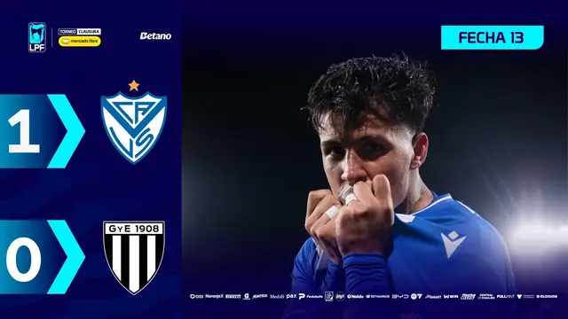 VÉLEZ 1 - 0 GIMNASIA MZA. | Resumen del partido | #TorneoMercadoLibre Clausura 2026 🏆
