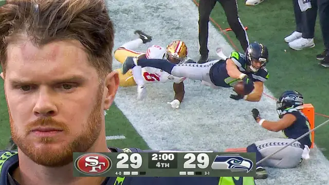 FIRST DOWN OR GAME OVER?! 49ers Vs Seahawks Week 5 Ending