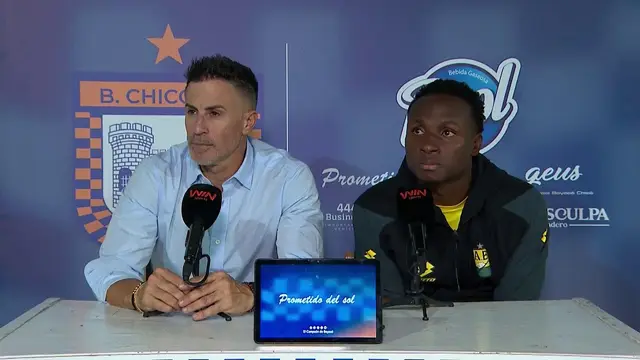 Rueda de prensa de Bucaramanga tras su partido con Boyacá Chicó