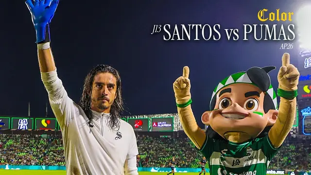 COLOR J13 SANTOS 2-0 PUMAS - AP26