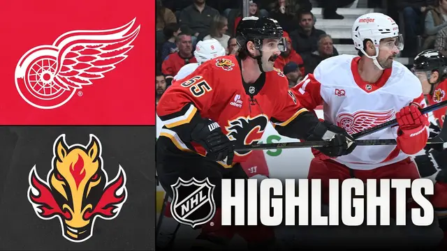 Red Wings vs. Flames | NHL Highlights | Oct 24, 2026