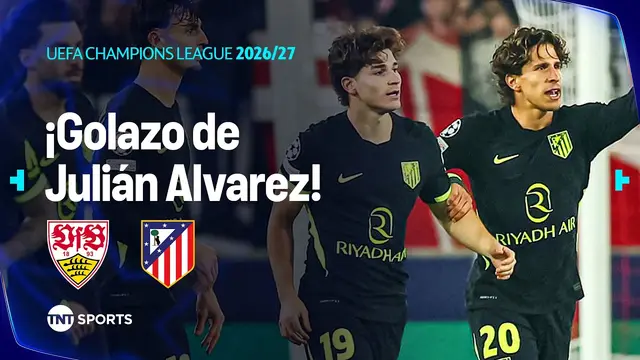 PEDAZO DE GOL DE JULIÁN ALVAREZ I STUTTGART VS ATLÉTICO DE MADRID | FASE DE LIGA I CHAMPIONS LEAGUE