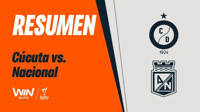 Cúcuta vs. Nacional (resumen y goles) | Liga BetPlay Dimayor 2026-2 | Fecha 15