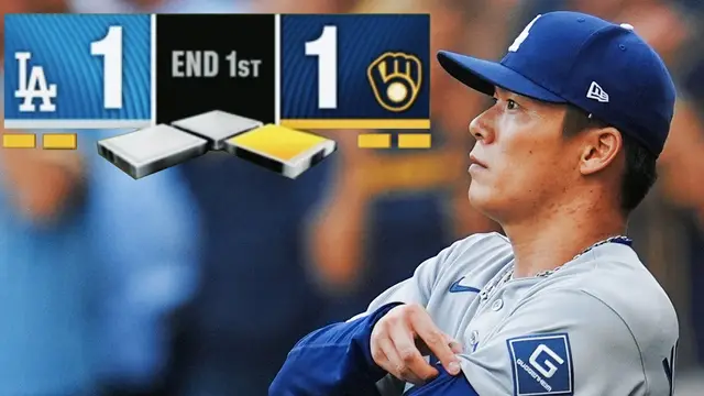 ENTIRE 1st INNING: Both the Dodgers and Brewers score early in NLCS Game 2! | MLB Highlights