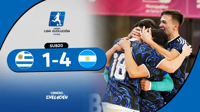 URUGUAY vs. ARGENTINA | HIGHLIGHTS | CONMEBOL LIGA EVOLUCIÓN FUTSAL - ZONA SUR | SUB20