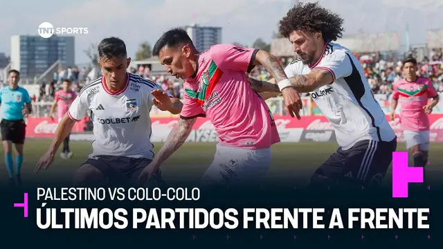 Los últimos partidos entre Palestino y Colo-Colo - TNT Data Sports