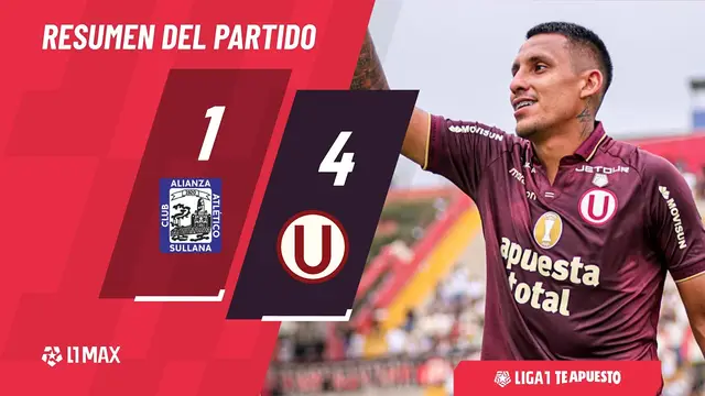 Alianza Atletico 1-4 Universitario: resumen EXTENDIDO del partido | Fecha 12 | #Liga1TeApuesto2026