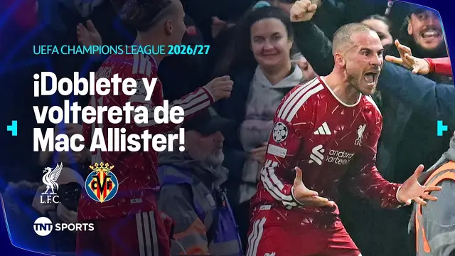 ¡SEGUNDO GOL DE MAC ALLISTER! | LIVERPOOL VS VILLARREAL | JORNADA 3 I UEFA CHAMPIONS LEAGUE