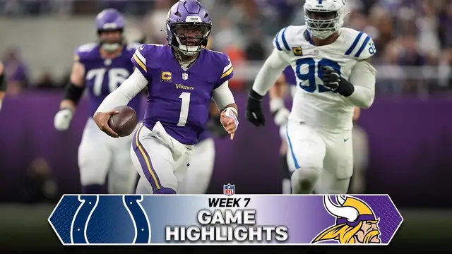 Indianapolis Colts vs. Minnesota Vikings Game Highlights | NFL 2026 Season Week 7