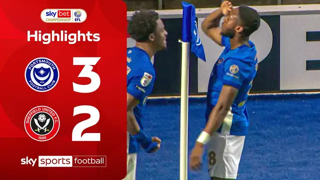 Swanson nets screamer in THRILLER 🚀 | Portsmouth 3-2 Sheffield United | EFL Highlights