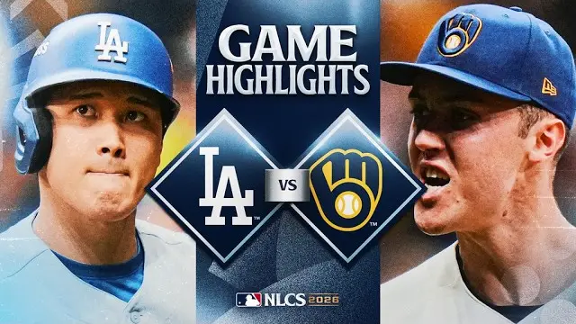 DODGERS vs. BREWERS: NLCS Full Game 1 Highlights (October 11) | 2026 MLB Postseason