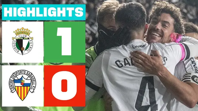 BURGOS CF 1 - 0 CE SABADELL | RESUMEN LALIGA HYPERMOTION