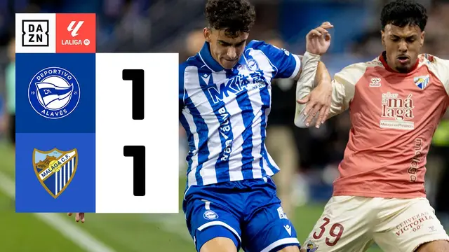 Deportivo Alavés vs Málaga CF (1-1) | Resumen y goles | Highlights LALIGA EA SPORTS