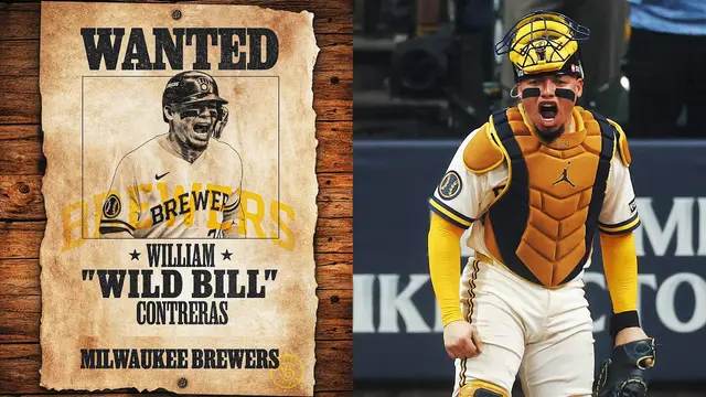 William "WILD BILL" Contreras GOES OFF for the Brewers in World Series Game 1 🤠 | MLB Highlights