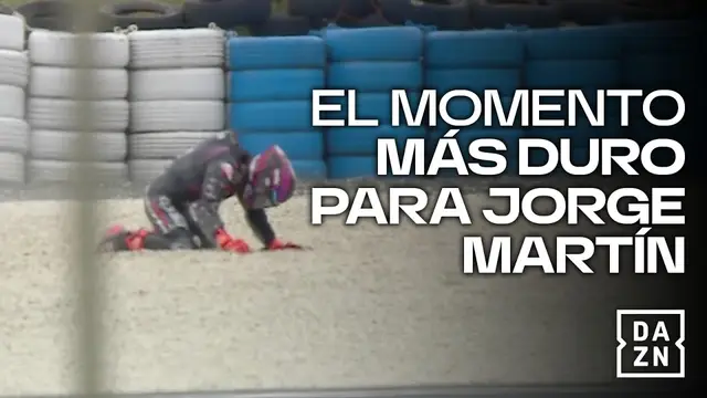 Jorge Martín y su fatídica caída en la sprint de Australia tras una brutal batalla con Marc Márquez