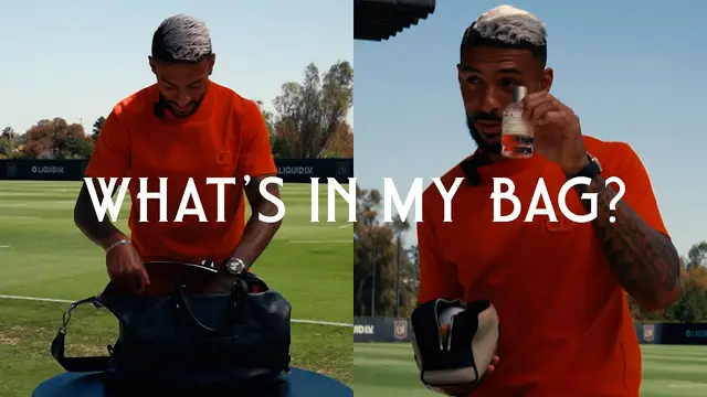 What's In My Bag? | Denis Bouanga