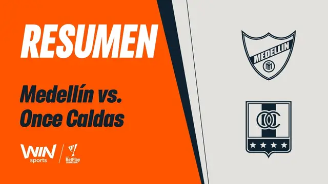 Medellín vs. Once Caldas (resumen y goles) | Liga BetPlay Dimayor 2026-2 | Fecha 15