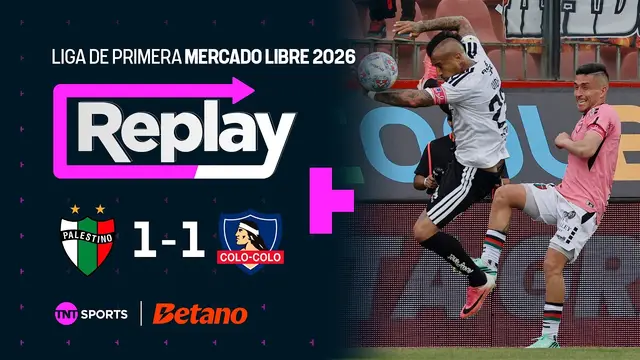 TNT Sports Replay | Palestino 1-1 Colo Colo | Fecha 25