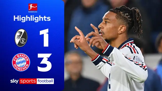 Olise scores again in Bayern win! | Freiburg 1-3 Bayern Munich | Bundesliga Highlights