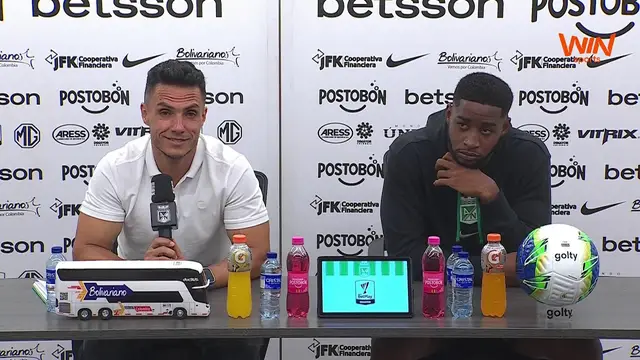 Rueda de prensa de Nacional tras su partido con Pasto