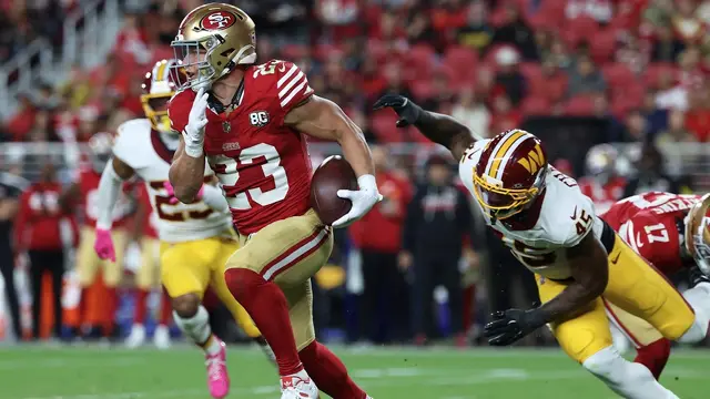 Christian McCaffrey's best plays from 2-TD, 117-yard game vs. Commanders | Week 6