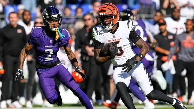 Tee Higgins' best catches from 148-yard game vs. Ravens | Week 7