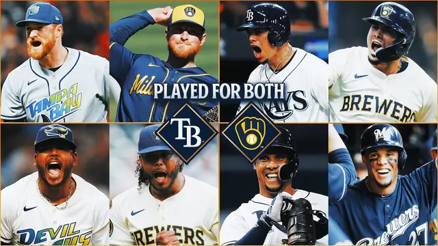 Drew Rasmussen, Willy Adames, Carlos Gómez and MORE PLAYERS that played for both the Rays & Brewers!