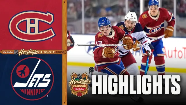 Canadiens vs. Jets | Heritage Classic | NHL Highlights | Oct 25, 2026
