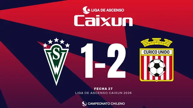 #LigadeAscensoCaixun | Santiago Wanderers vs Curicó Unido | #Fecha27