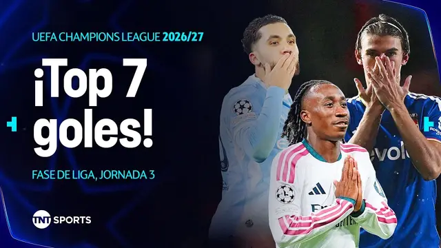 ¡EL TOP 7 DE GOLES DE LA JORNADA 3! | UEFA CHAMPIONS LEAGUE 2026/27