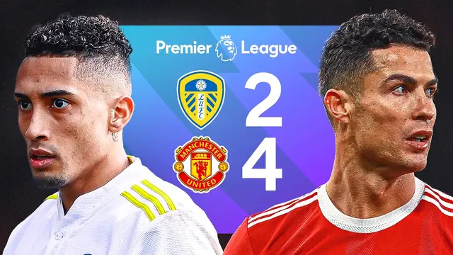 A WILD Game In The Wind And Rain! ⛈️ | Leeds v Manchester United 2021/22