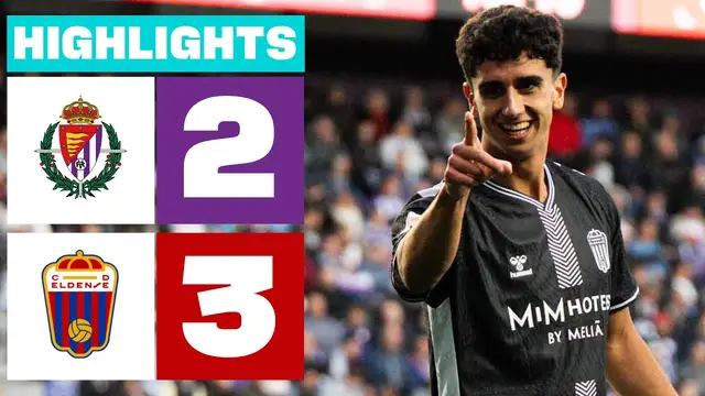 REAL VALLADOLID 2 - 3 CD ELDENSE | RESUMEN LALIGA HYPERMOTION
